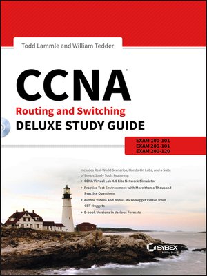 cover image of CCNA Routing and Switching Deluxe Study Guide